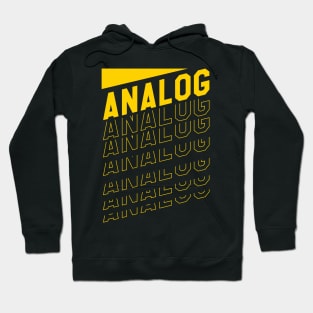 Analog // Retro music Hoodie